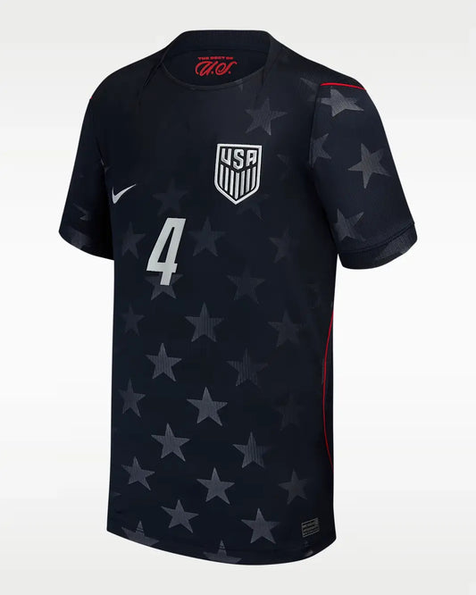 Tyler Adams #4 USA Koszulka Wyjazdowa 2026