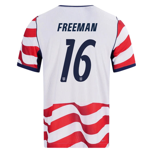 Freeman #16 USA Koszulka Domowa Wersja zawodnicza 2026