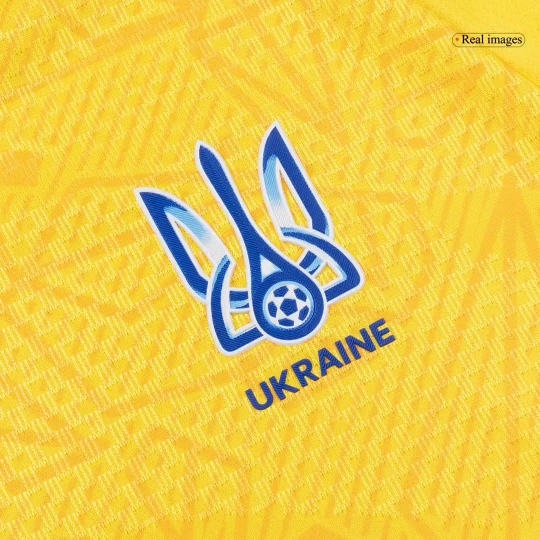 Ukraina Koszulka Domowa Wersja zawodnicza – Mundial 2026