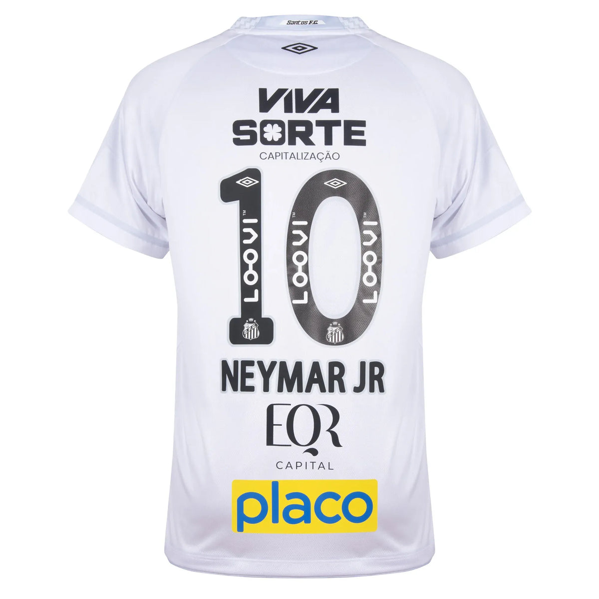 NEYMAR JR #11 Santos FC retro thuisshirt 2012