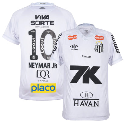 NEYMAR JR #11 Santos FC retro thuisshirt 2012