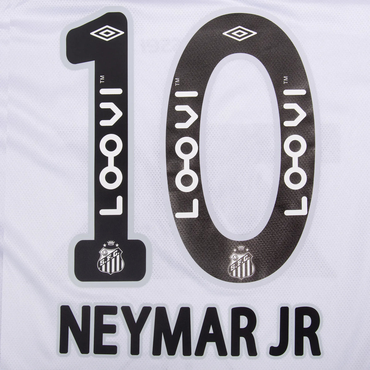 NEYMAR JR #11 Santos FC retro thuisshirt 2012