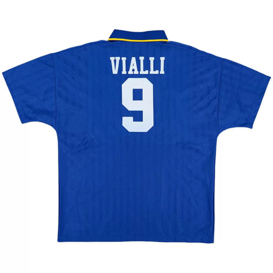 VIALLI #9 Chelsea Koszulka retro domowa 1995/97