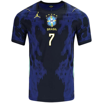 Vini Jr. #7 Brazylia Koszulka Wyjazdowa – Mundial 2026