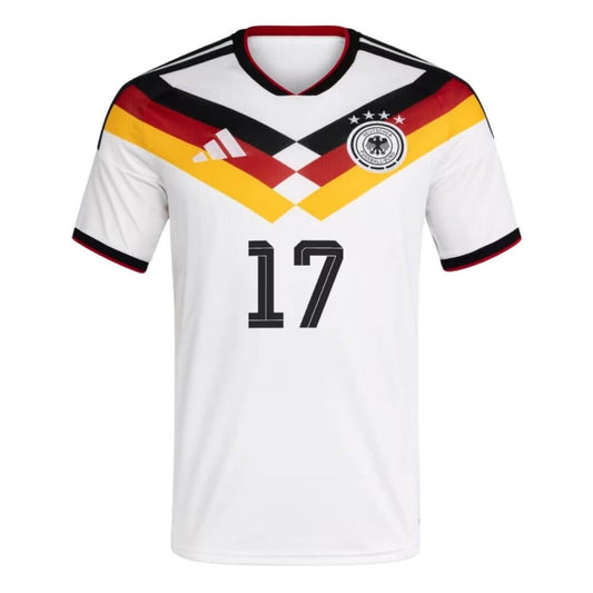 WIRTZ #17 Niemcy Koszulka Domowa – Mundial 2026
