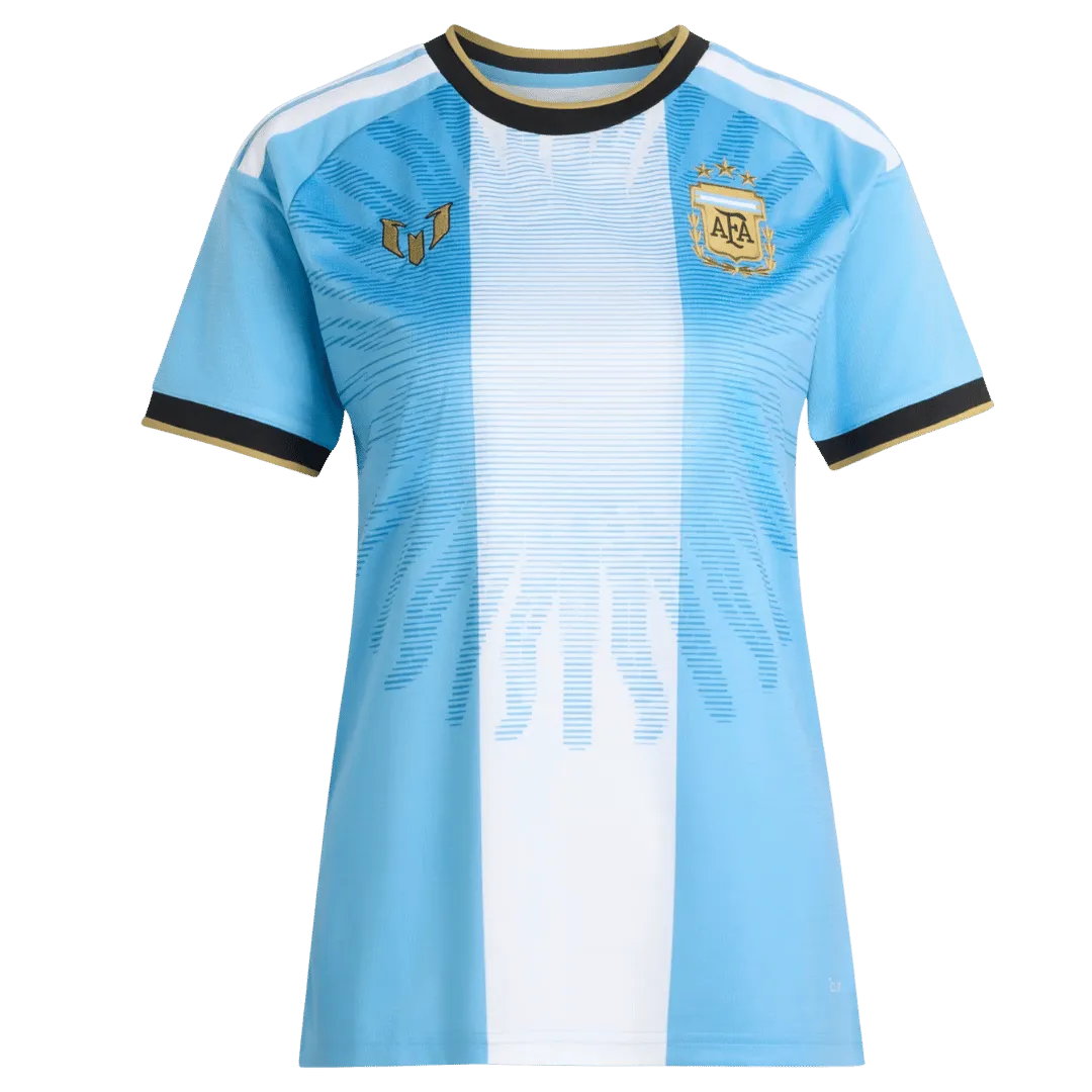 Argentinien x Messi Damen Trikot 2026 Blau