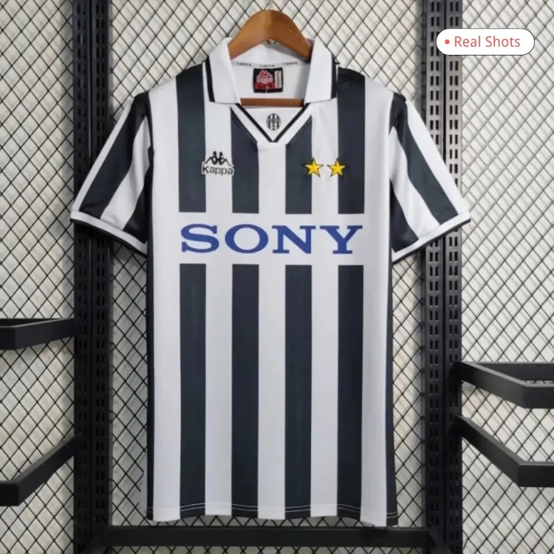 Zidane #21 Juventus Koszulka retro domowa 1995/97