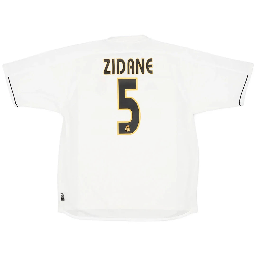 Zidane #5 Real Madrid Koszulka retro domowa 2003/04
