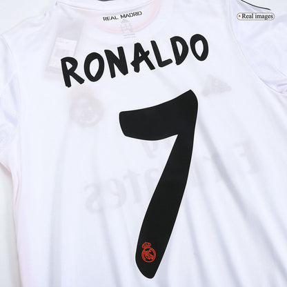 RONALDO #7 Real Madrid Koszulka retro domowa 2013/14