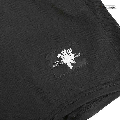 Manchester United Koszulka retro wyjazdowa z długim rękawem 2007/08