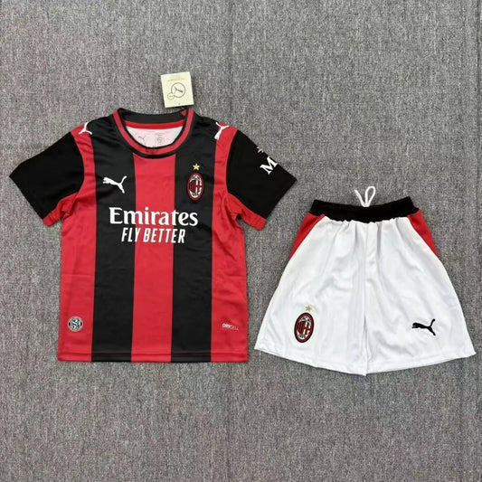 AC Milan Dziecięcy Komplet domowy – koszulka + spodenki 2026/27