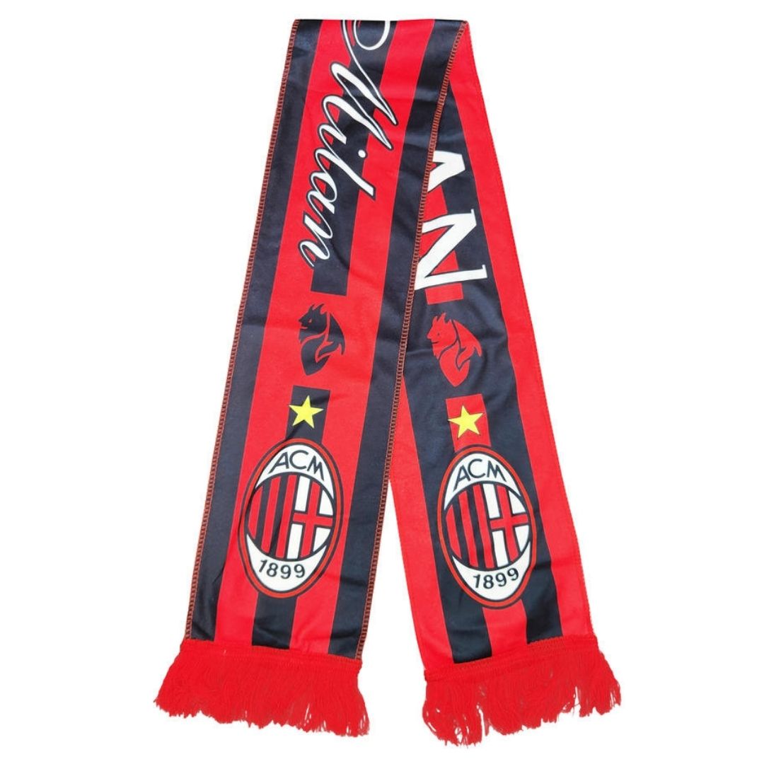 Szalik Kibica AC Milan – Czerwony