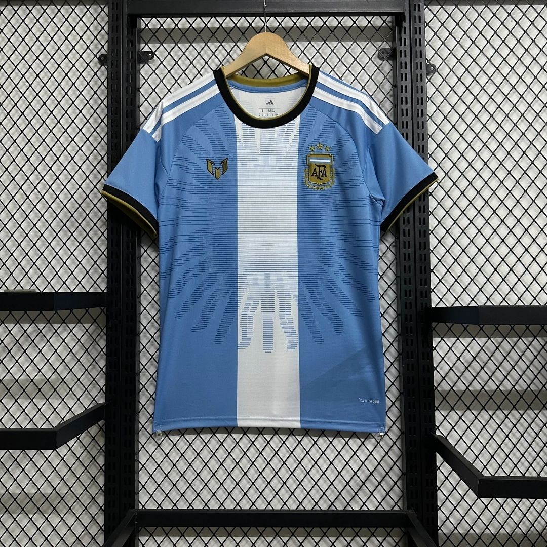 Argentyna X MESSI Koszulka Niebieska 2026 z odznaką