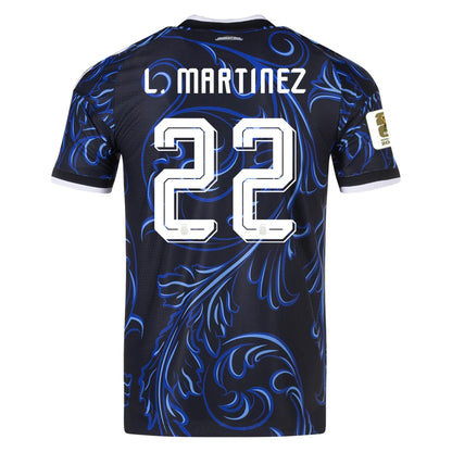 L.Martinez #22 Argentyna Koszulka Wyjazdowa Wersja zawodnicza – Mundial 2026