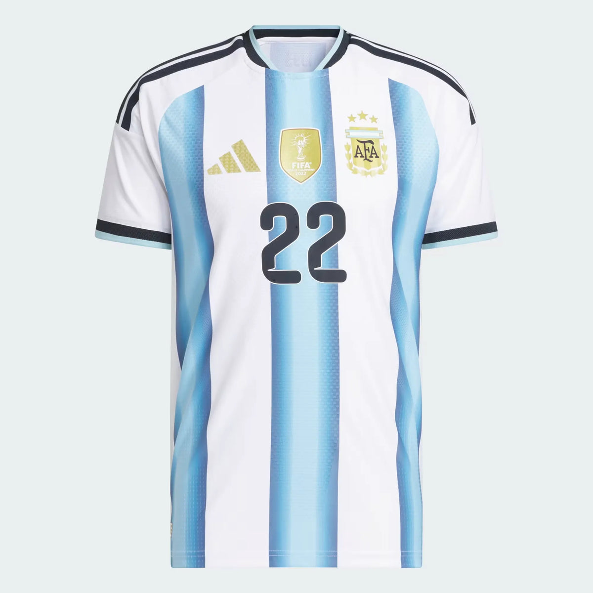 L.Martinez #22 Argentyna Koszulka Domowa Wersja zawodnicza – Mundial 2026
