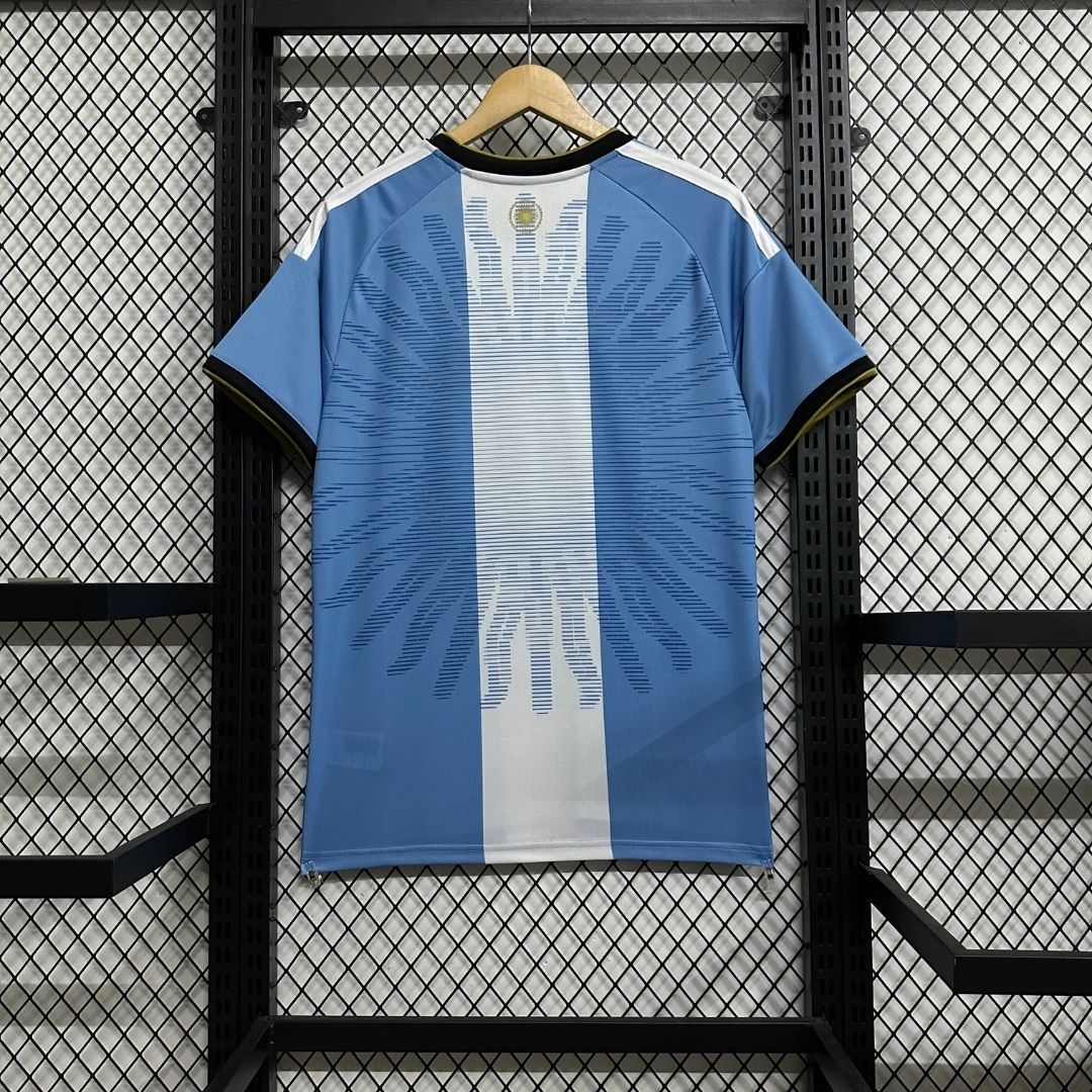 MESSI #10 Argentyna X MESSI Koszulka Niebieska 2026 z odznaką