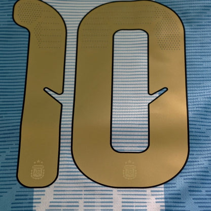 Messi #10 Argentyna x Messi Dziecięcy Komplet domowy – koszulka + spodenki 2026