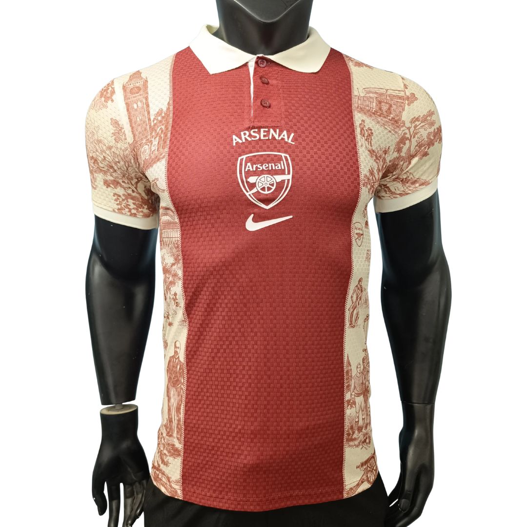 Arsenal Styl vintage Koszulka Polo Wersja zawodnicza 2026/27