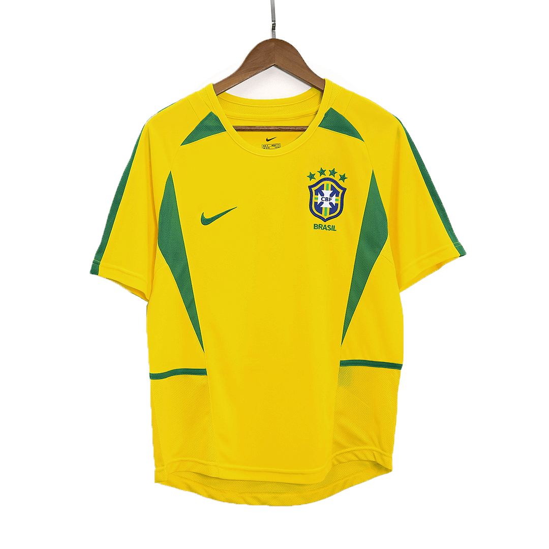 Brazylia Koszulka retro domowa 2002/03