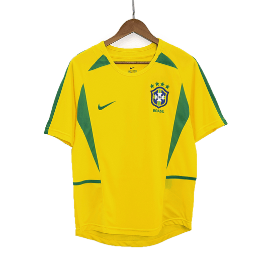 Brazylia Koszulka retro domowa 2002/03