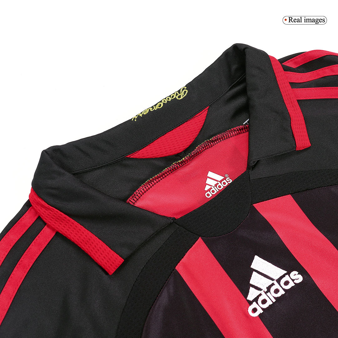 AC Milan Koszulka retro domowa z długim rękawem 2006/07