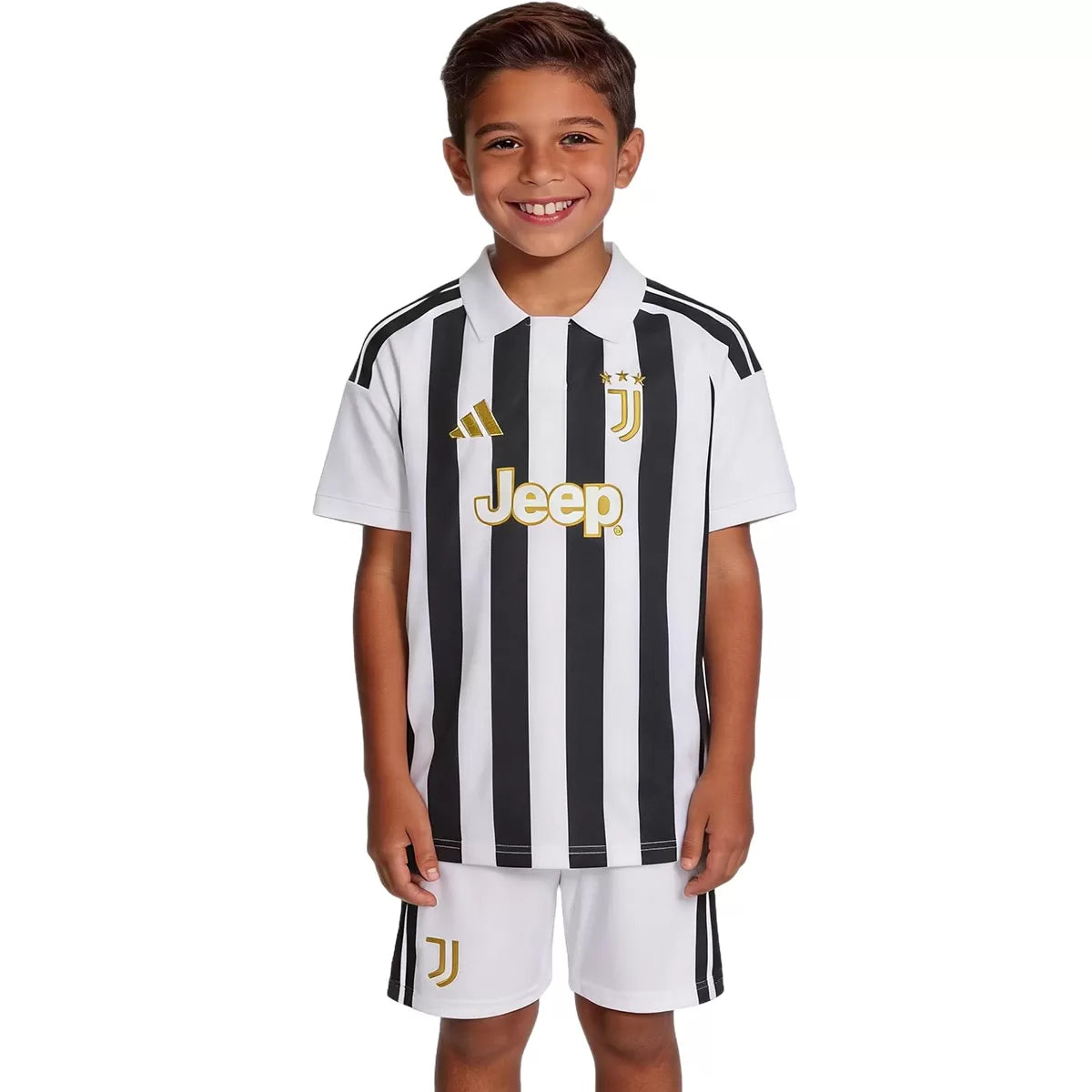 Juventus Dziecięcy Komplet domowy – koszulka + spodenki 2026/27