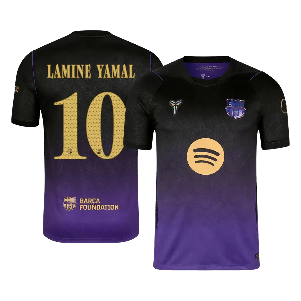 LAMINE YAMAL #10 Barcelona x Kobe Bryant Koszulka Wyjazdowa 2026/27 - UCL