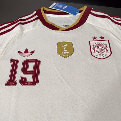 LAMINE YAMAL #19 Hiszpania Koszulka Wyjazdowa – Mundial 2026