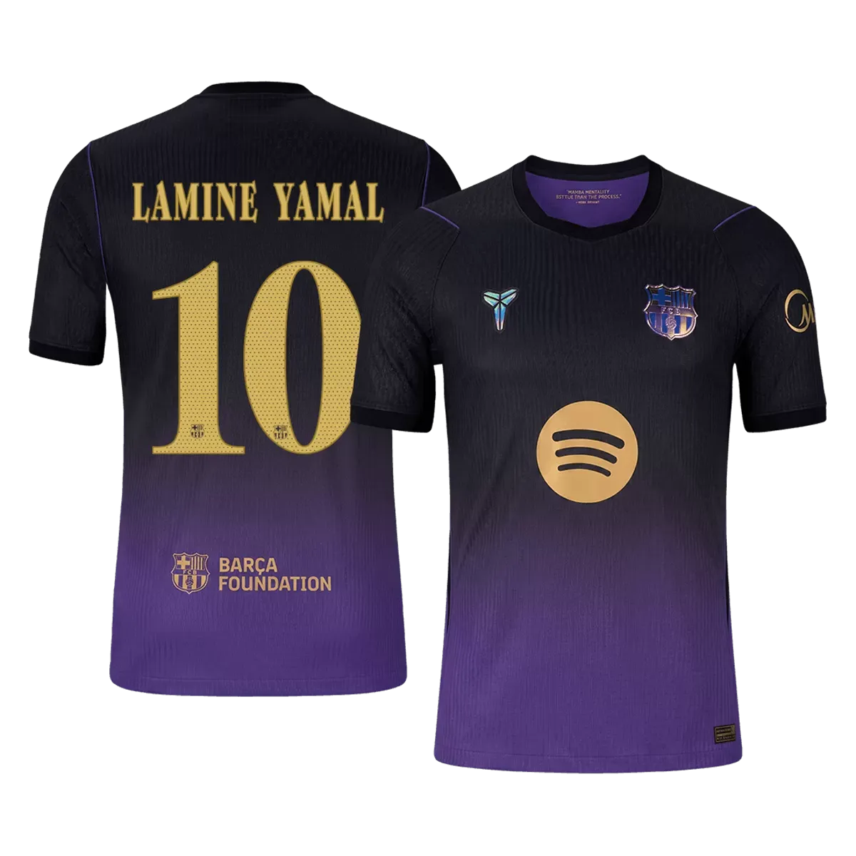 LAMINE YAMAL #10 Barcelona x Kobe Bryant Koszulka Wyjazdowa Wersja zawodnicza 2026/27 - UCL
