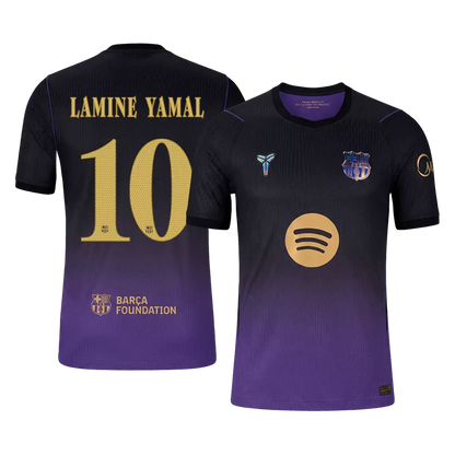 LAMINE YAMAL #10 Barcelona x Kobe Bryant Koszulka Wyjazdowa Wersja zawodnicza 2026/27 - UCL