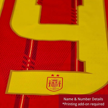 Hiszpania Koszulka Domowa Bez logo – Mundial 2026