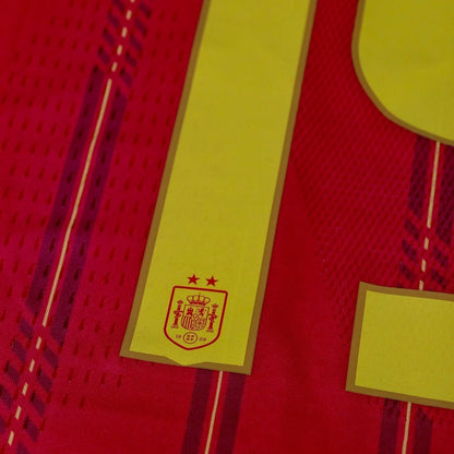 LAMINE YAMAL #19 Hiszpania Koszulka Domowa Wersja zawodnicza – Mundial 2026