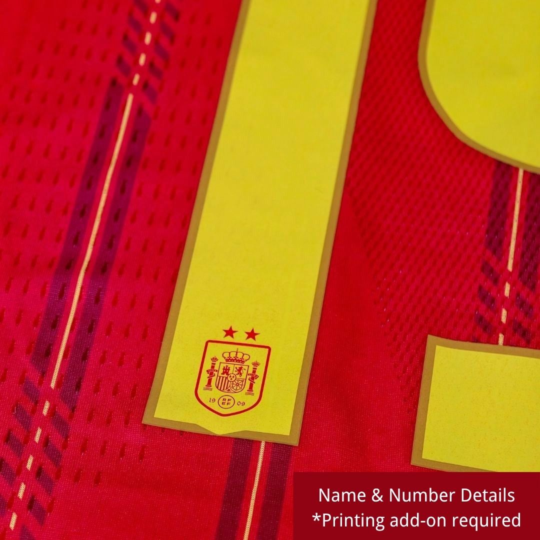 Hiszpania Koszulka Domowa Bez logo – Mundial 2026