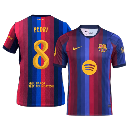 PEDRI #8 Barcelona Koszulka Domowa 2026/27 - UCL