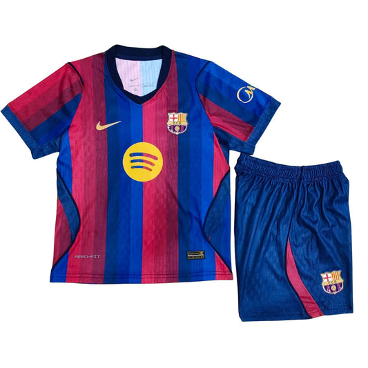 Barcelona Dziecięcy Komplet domowy – wersja meczowa – koszulka + spodenki 2026/27