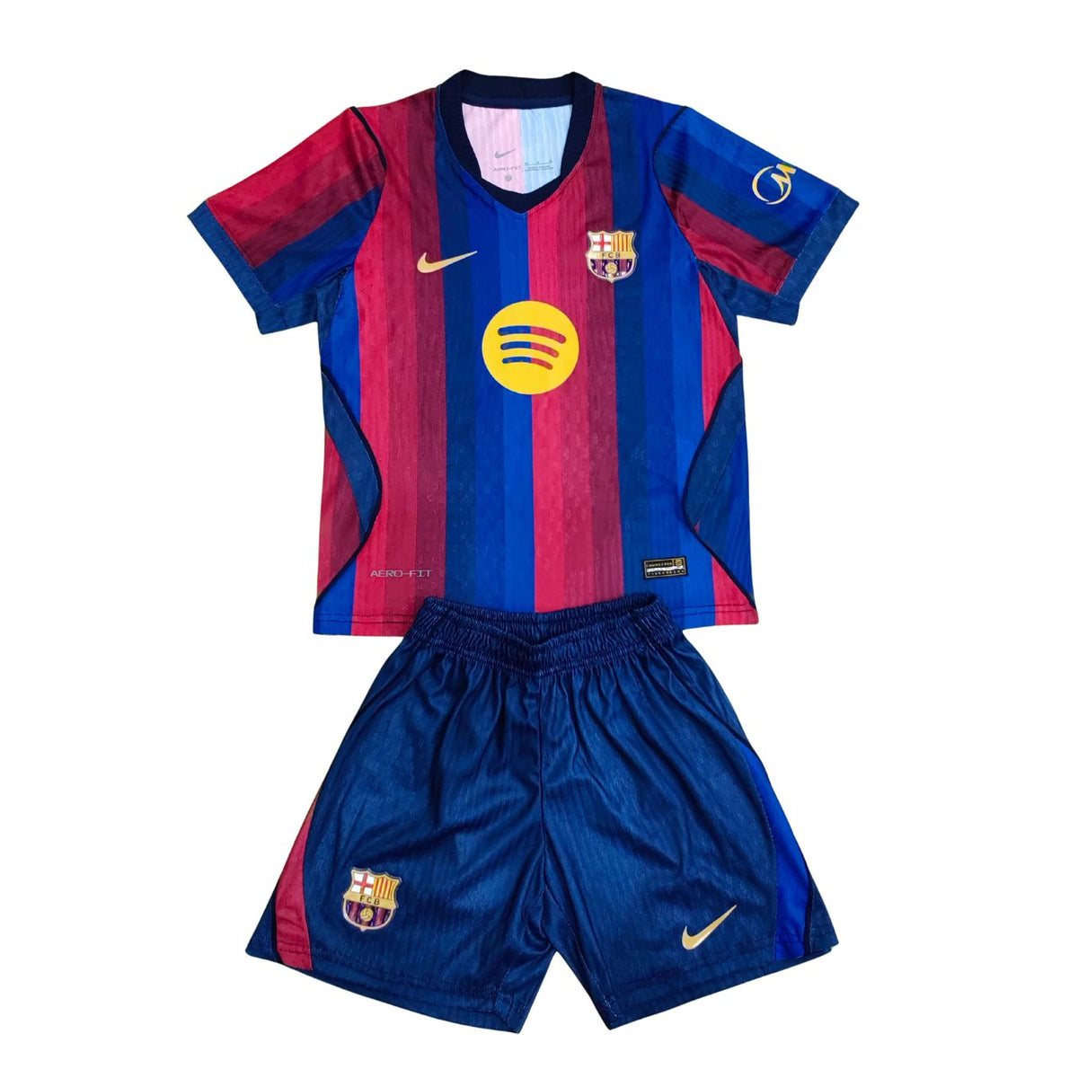 Barcelona Dziecięcy Komplet domowy – wersja meczowa – koszulka + spodenki 2026/27