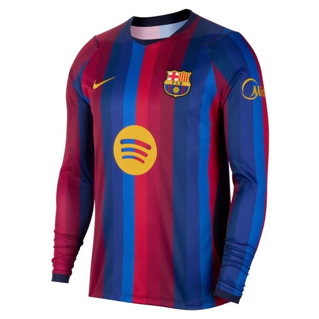 Barcelona Koszulka Domowa Długi rękaw Wersja zawodnicza 2026/27