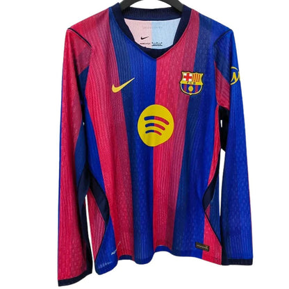 Barcelona Koszulka Domowa Długi rękaw Wersja zawodnicza 2026/27