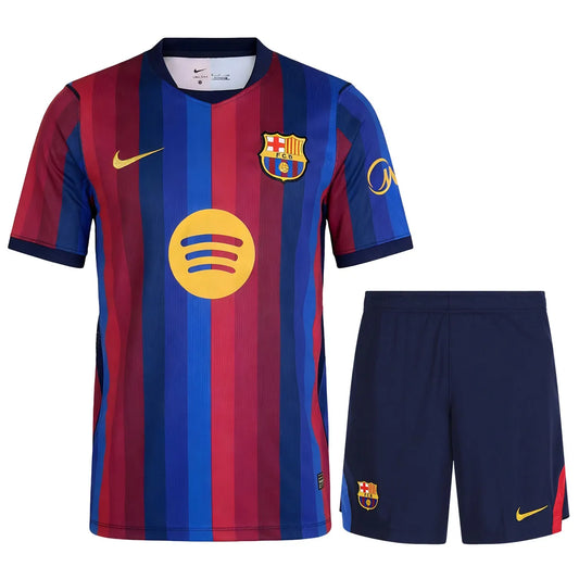 Barcelona Koszulka Domowa + Spodenki 2026/27