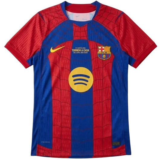 Barcelona Spider Man Koszulka Wersja zawodnicza 2026/27