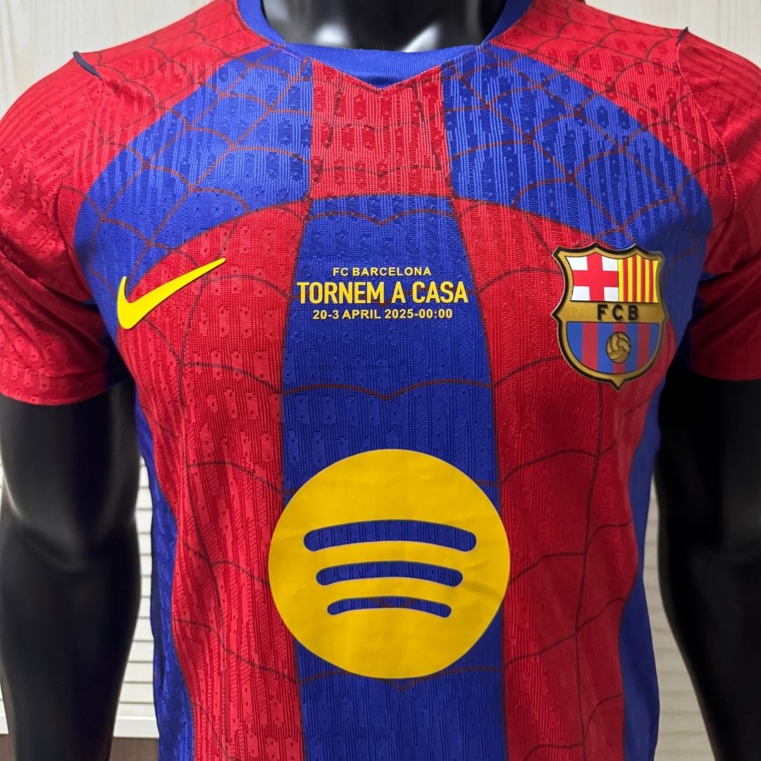 Barcelona Spider Man Koszulka Wersja zawodnicza 2026/27