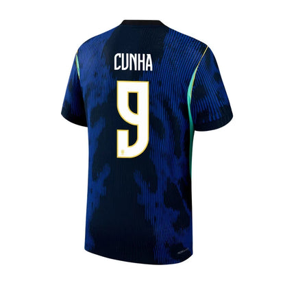 CUNHA #9 Brazylia Koszulka Wyjazdowa – Mundial 2026