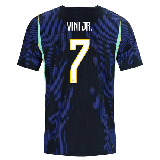 Vini Jr. #7 Brazylia Koszulka Wyjazdowa Wersja zawodnicza – Mundial 2026
