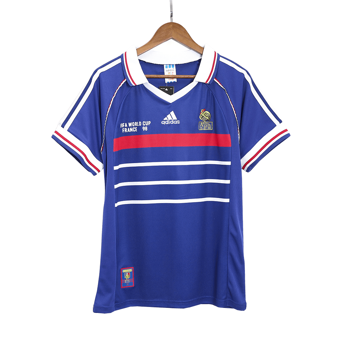 Francja Koszulka retro domowa World Cup 1998