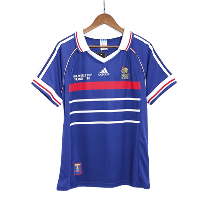 Francja Koszulka retro domowa World Cup 1998