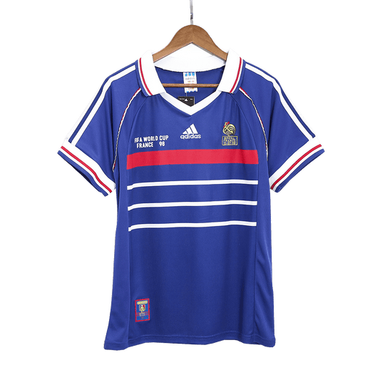 Francja Koszulka retro domowa World Cup 1998