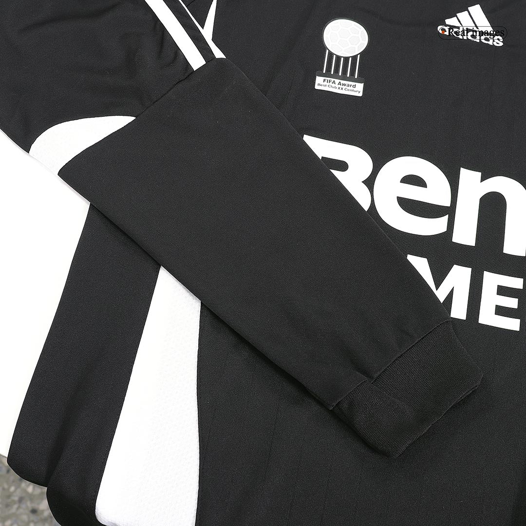 Real Madrid Koszulka retro wyjazdowa z długim rękawem 2006/07