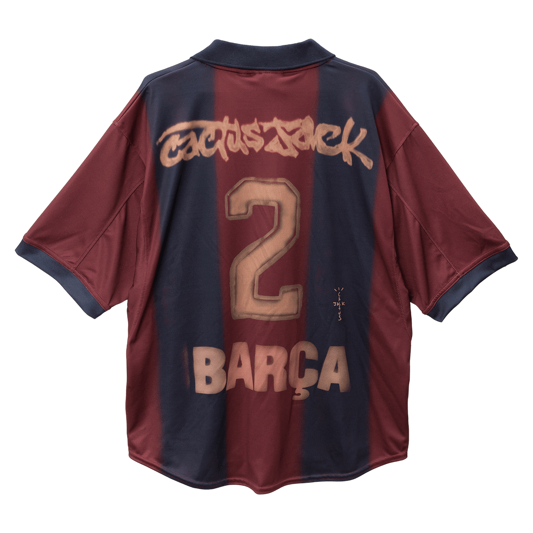 Barcelona x Cactus Jack Skeleton Remake Koszulka 2000/01