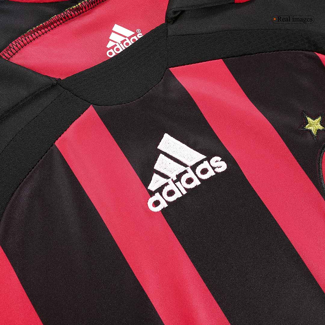 AC Milan Koszulka retro domowa z długim rękawem 2006/07