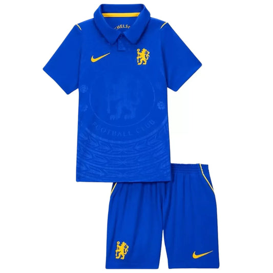 Chelsea Dziecięcy Komplet domowy – koszulka + spodenki 2026/27